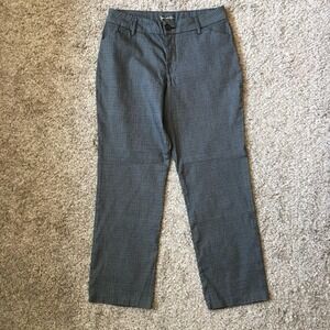 Lee Pants Women's Size 10 Short Black Relaxed Fit Straight Leg Mid Rise